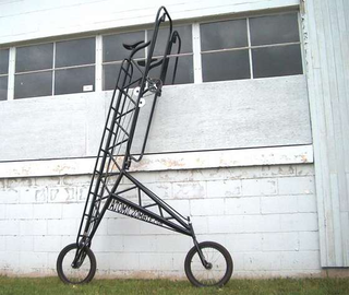 Illustration for article titled SkyWalker 12-Foot-Tall Bicycle Probably Requires Jedi Abilities